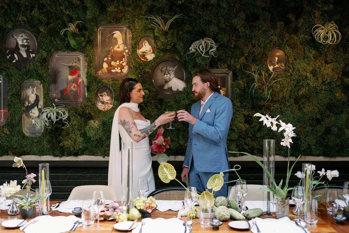 An Edgy Wedding for Arianna and Chris