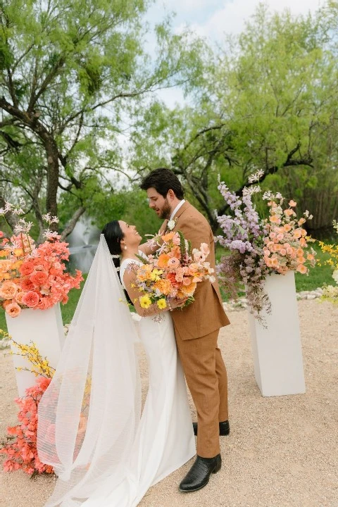 A Colorful Wedding for Celest and Elliott
