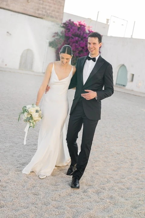 A Desert Wedding for Cristina and Luca