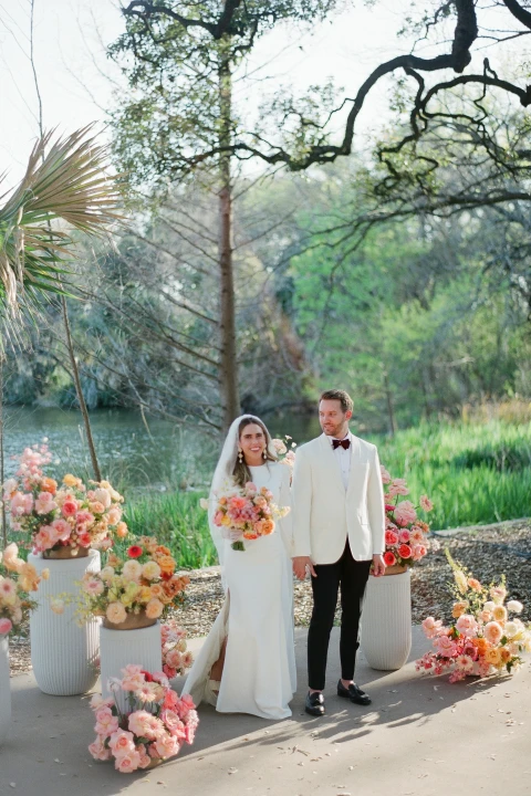A Colorful Wedding for Hanna and Jack