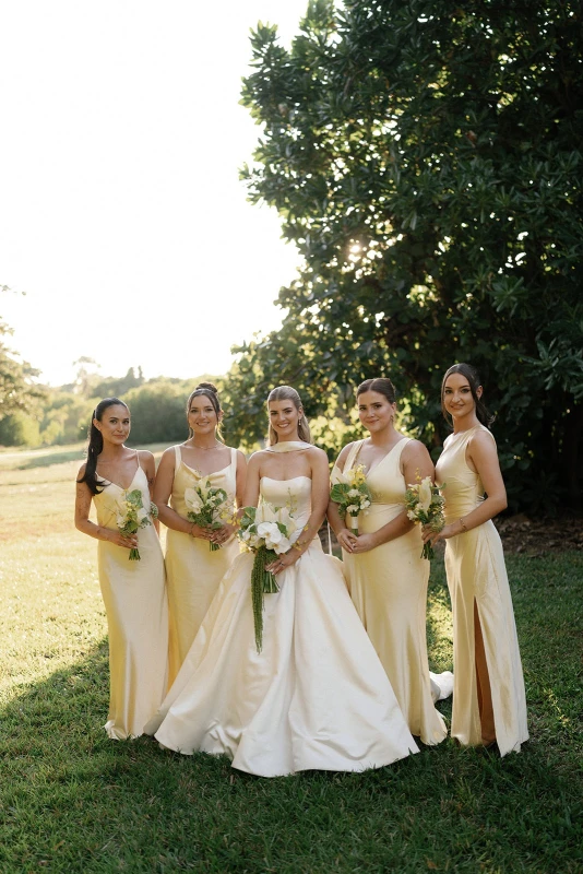 A Buttery Yellow Wedding for Laine and Rehn