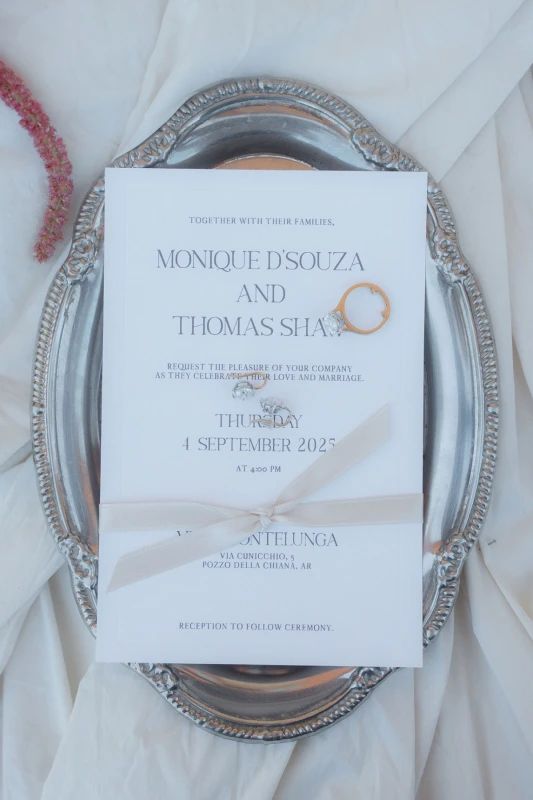 A Tuscan Wedding for Monique and Thomas
