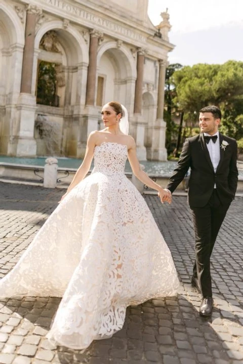 A Glam Wedding for Nadia  and Luca 