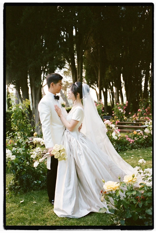 A Garden Wedding for Sarah and James