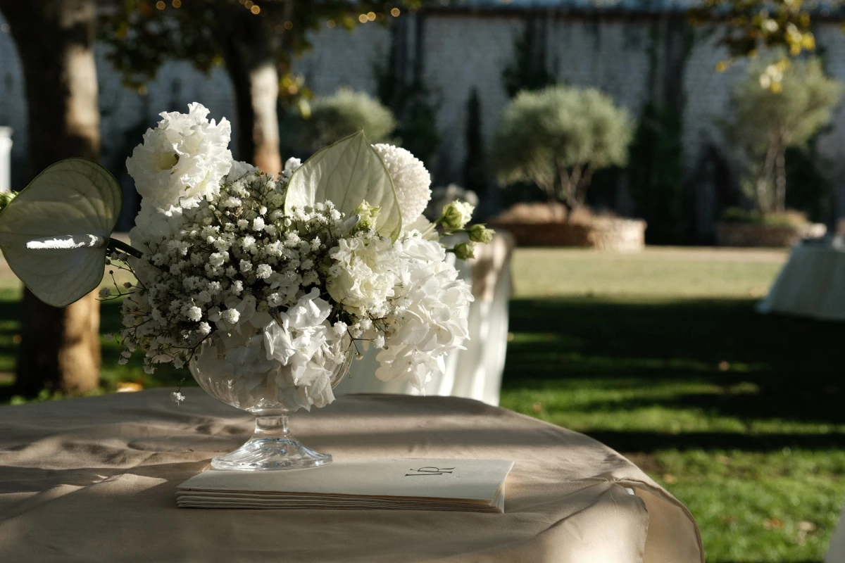 A Romantic Wedding for Vanessa and Rachid