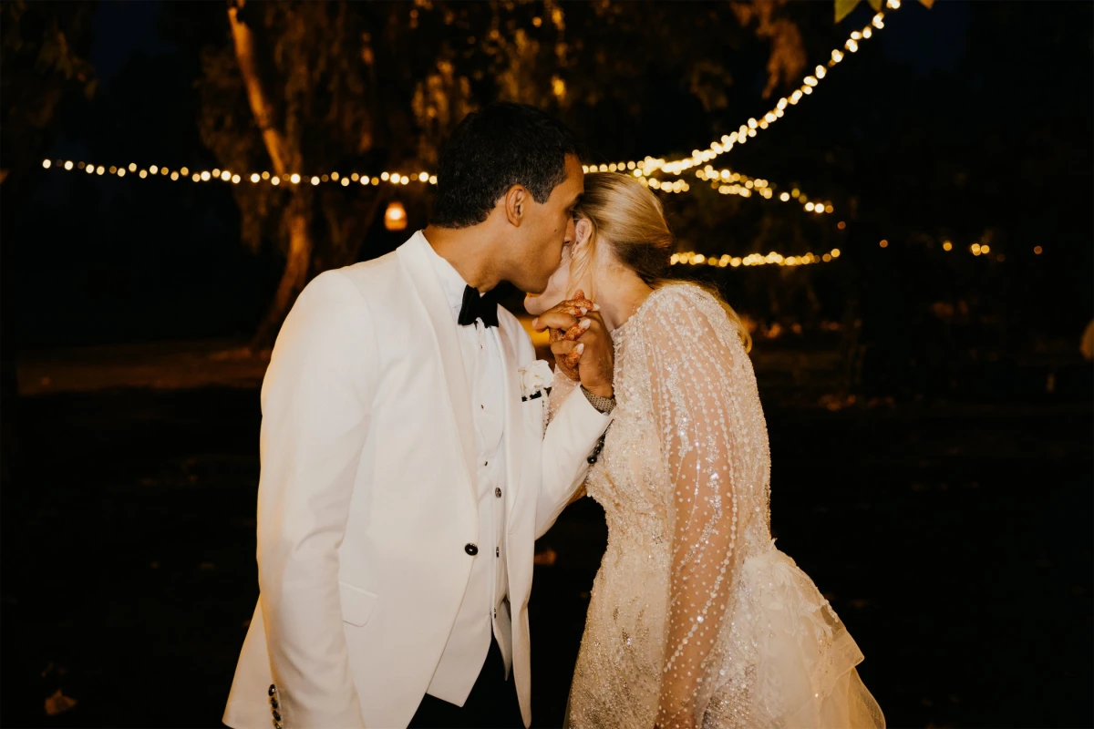 A Romantic Wedding for Vanessa and Rachid