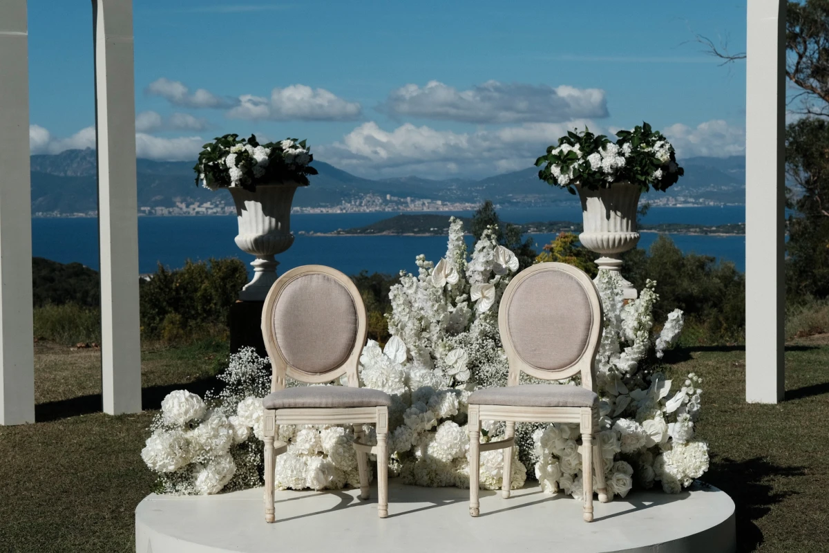 A Romantic Wedding for Vanessa and Rachid