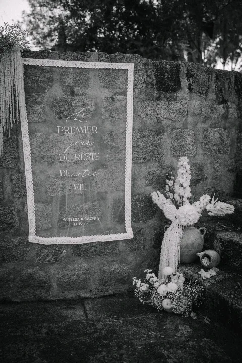 A Romantic Wedding for Vanessa and Rachid