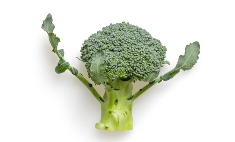 Brocolli that looks like a person