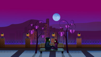 dating in city at night