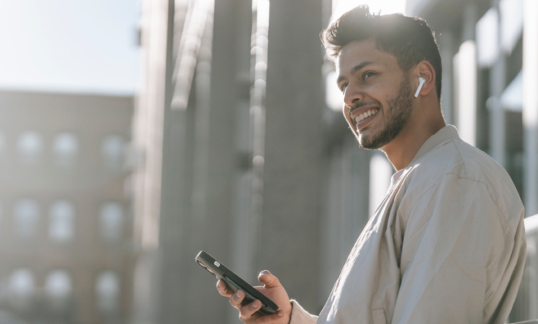 man on phone outside rules to live by 900x630