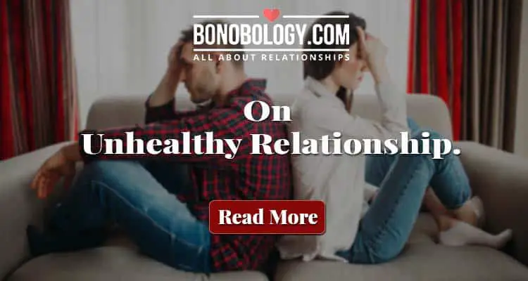On Unhealthy Relationship 1